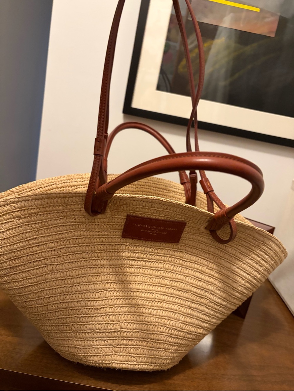 JUSTINE BASKET BAG - Picture 10 of 10